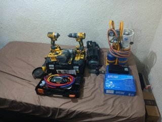 Lote Herramientas Dewalt y Accesorios