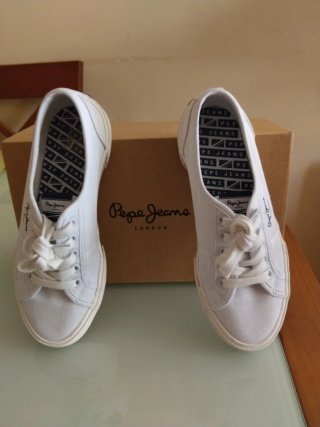 Zapatillas Pepe Jeans Blancas Talla 38