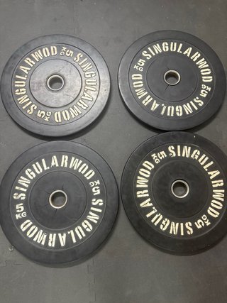 Discos de Pesas Singular WOD 5 kg (4 unidades)