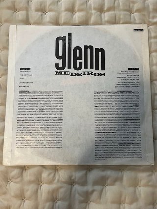 Vinile Glenn Medeiros Pop Rock Internazionale
