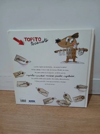 Libro infantil  Topito terremoto (Anna Llenas)