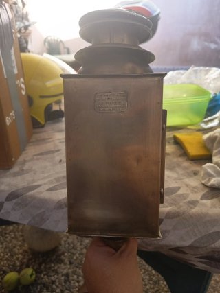 Farol Ferroviario Franco Español villlars & Pérez