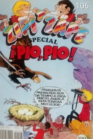LOTE 5 TEBEOS DE ZIPI ZAPE ESPECIAL.POSTER DE BENI