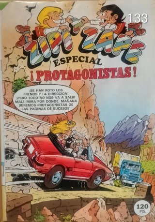 LOTE 5 TEBEOS DE ZIPI ZAPE ESPECIAL.POSTER DE BENI