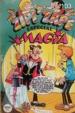 LOTE 5 TEBEOS DE ZIPI ZAPE ESPECIAL.POSTER DE BENI
