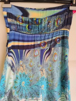 Vestido largo estampado sin estrenar