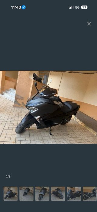 Yamaha TMAX DX 530 Negra precio negociable