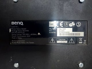 Televisor LCD BenQ Negro