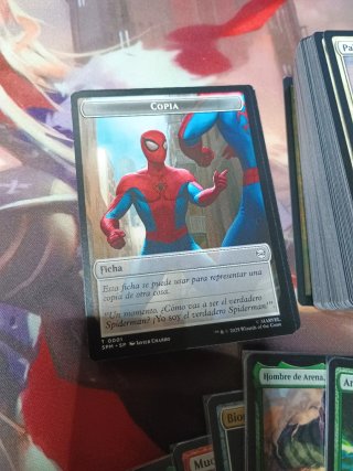 Lote MTG Spiderman Comunes, Infrecuentes y Raras