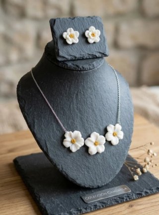 Pendientes Blancos