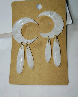 Pendientes Blancos