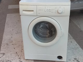 Lavadora Carga Frontal Blanca
