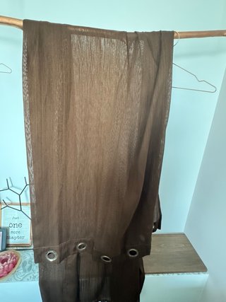 Cortinas Marrones (2 unidades)