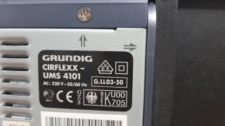 Equipo Grundig Cirflexx UMS 4101 FM/AM CD Cassette