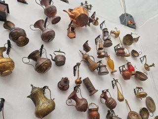 Oggetti decorativi in ottone d'epoca