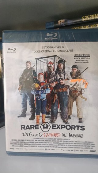 Rare Exports Blu-ray precintado