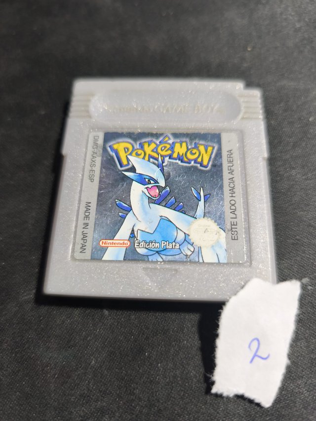 Juego GBC Pokémon Edición Plata