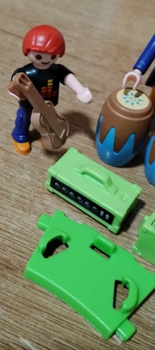 Playmobil banda musical con teclado