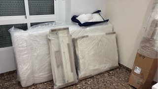 Cama nido IKEA SLÄKT blanca 90x200 cm