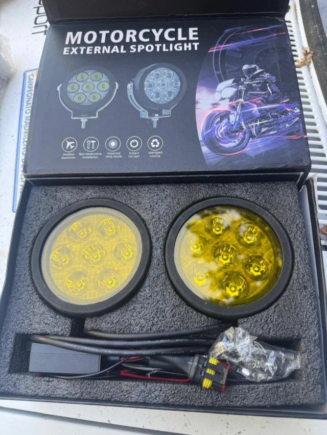 Faro LED moto antiniebla BMW R1200GS F800GS