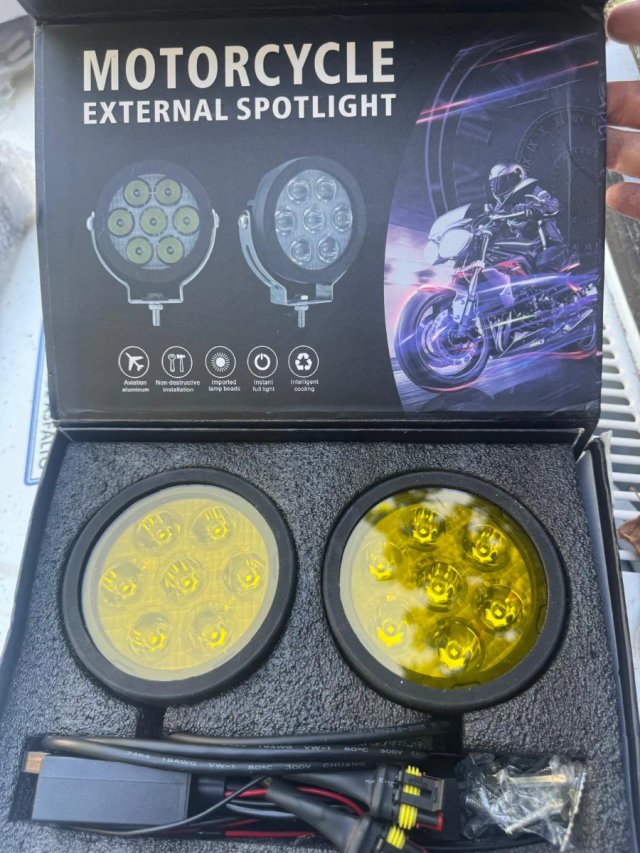 Faro LED moto antiniebla BMW R1200GS F800GS