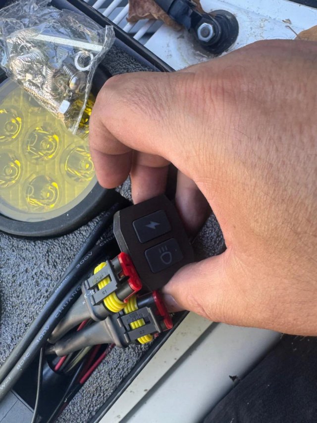 Faro LED moto antiniebla BMW R1200GS F800GS