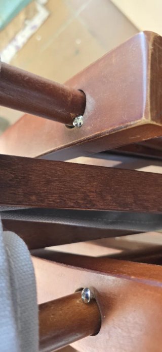 4 Sillas Director Plegable Madera y Tela