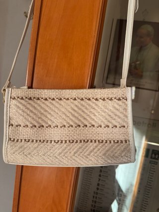 Abito in puro lino M + borsetta