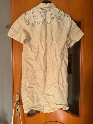 Abito in puro lino M + borsetta
