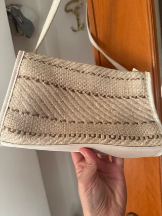 Abito in puro lino M + borsetta