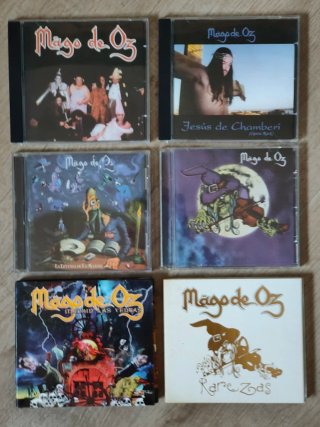 Collezione Mago de Oz: 17 CD e DVD