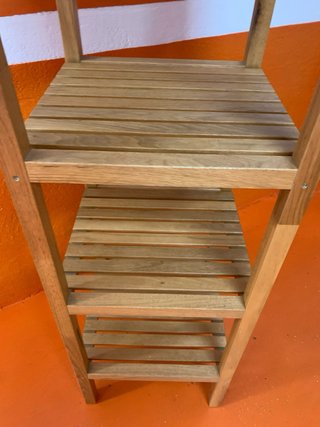 Estantería de madera 4 baldas