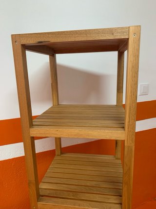 Estantería de madera 4 baldas