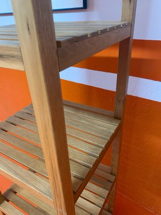 Estantería de madera 4 baldas