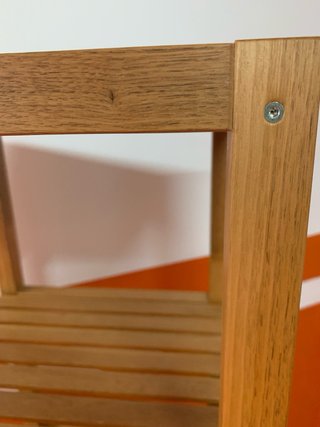 Estantería de madera 4 baldas