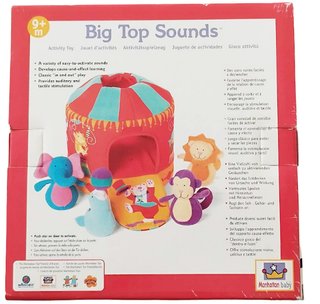 Manhattan Baby Big Top Sounds Juguete