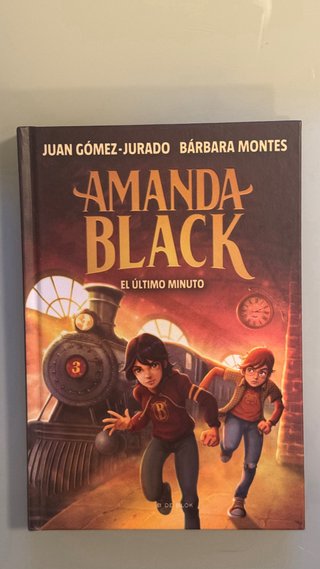 Coleccion libros amanda black del 1 al 8.