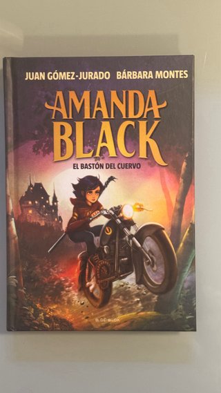 Coleccion libros amanda black del 1 al 8.