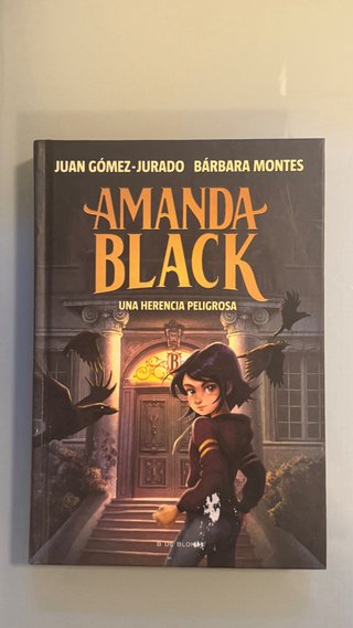 Coleccion libros amanda black del 1 al 8.