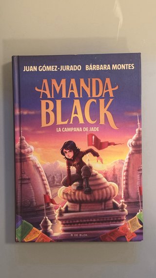 Coleccion libros amanda black del 1 al 8.
