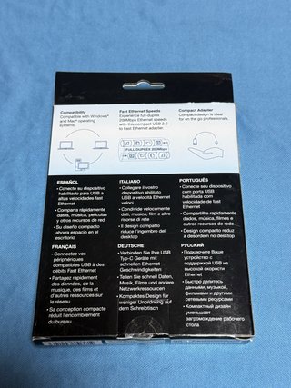 Adaptador TRENDnet USB 2.0 a Fast Ethernet TU2-ET1