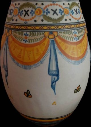 JARRÓN ANTIGUO DE TALAVERA
