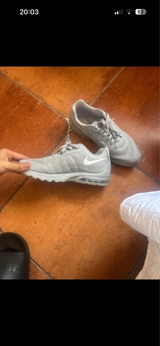Zapatillas Nike Grises Sin Uso