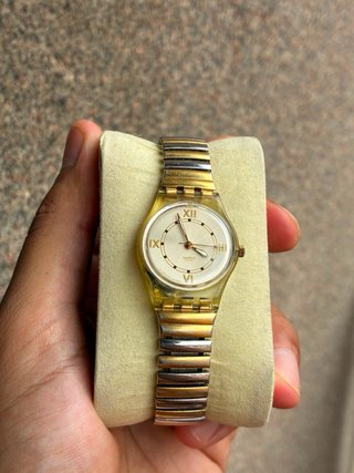 Reloj Swatch Lady ALMAGAMA 1997 Oro/Plata