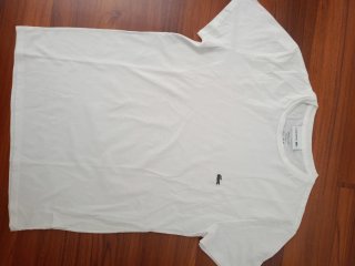 Camiseta Lacoste Blanca Talla XS