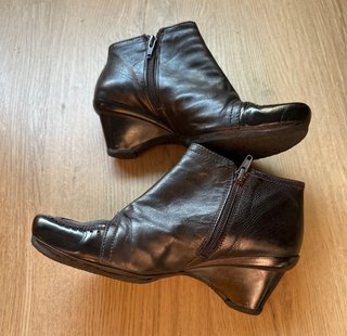 Botines Hispanitas Negros Mujer