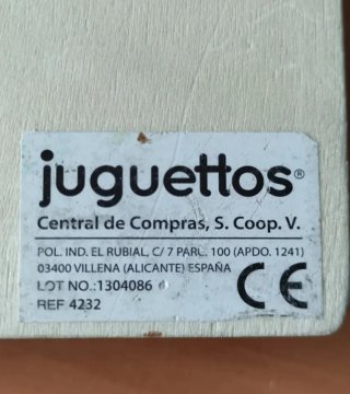 Puzzle madera animales Juguettos