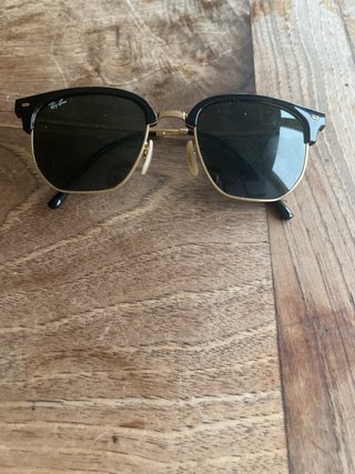 Gafas de sol Ray-Ban Clubmaster Negro/Dorado