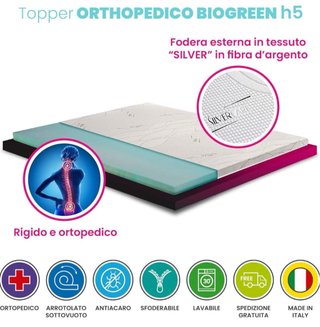 Topper Ortopédico 80x190cm NUEVO