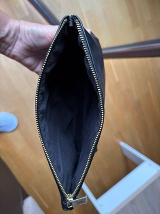 Borsa da toilette YSL Nero e Oro